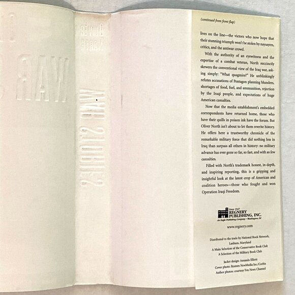 War Stories Operation Iraqi Freedom HC Oliver North Signed 1st Edition Bonus PB - Picture 5 of 16